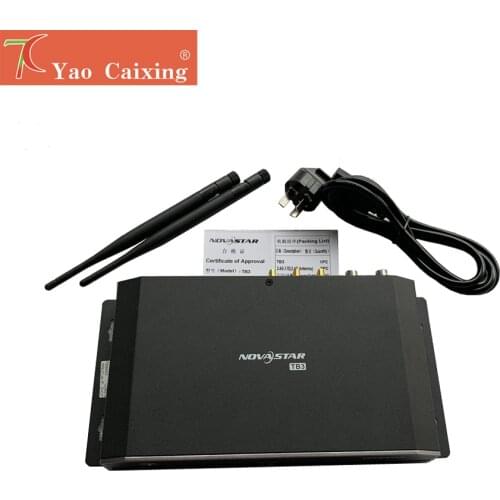 Free shipping Novastar TB3 controller 4G sending box for indoor and outdoor P2.5 p3 p4 p5 p3 p8 p10 led display screen