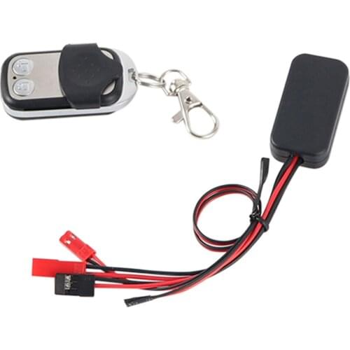 RCTOYFUN Winch Wireless Remote Control Receiver JST Male For 1/10 RC Crawler Axial SCX10 Traxxas TRX4 RC4WD D90 TF2 Tamiya CC01