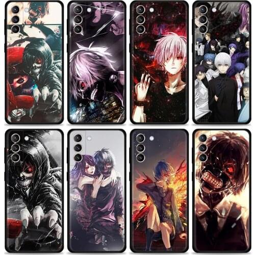Smartphone Case For Samsung Galaxy S20 FE S21 Ultra S9 S10 Plus Lite S10e Back Cover Funda Bag Anime Manga tokyo ghouls