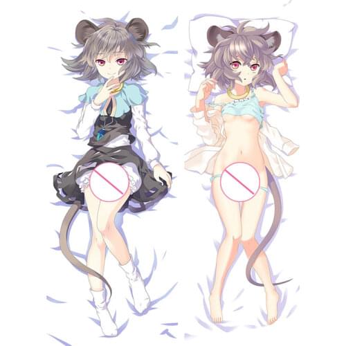 2 Way Tricot And Peach Fabric Anime Pillowcase Sexy Figure Hugging Body Pillow Case Cover