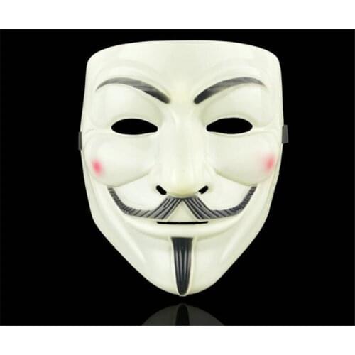 Halloween Masks V for Vendetta Mask Guy Fawkes Anonymous Fancy Dress Cosplay Costume A626