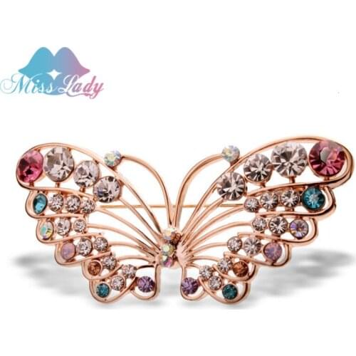 Броши бабочка на одежду Miss Lady China At AliExpress
