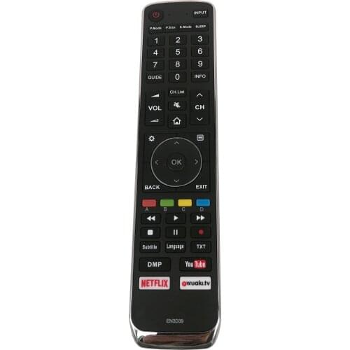 New Replacement EN3D39 For HISENSE LCD LED TV remote control EN3G39 EN3H39 NETFLIX YOUTUBE Fernbedienung
