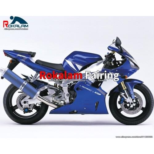 Bodywork For Yamaha YZF1000 R1 2000 2001 YZF-R1 00 01 Black White Blue Motorcycle Fairings (Injection Molding)