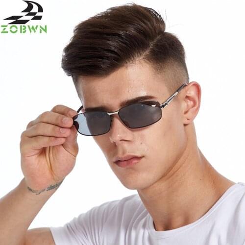 Famous branded design sunglasses polarized sun glasses fashion men driving goggle glasses oculos de sol masculino male rectangle
