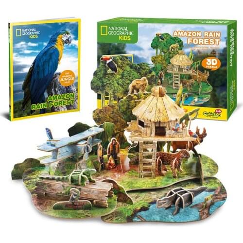 Adult Creative Puzzle Building Educational Game Iq Paper Personalized Puzzle 3d Rompecabezas Para Adultos Toys for Kids AB50PT