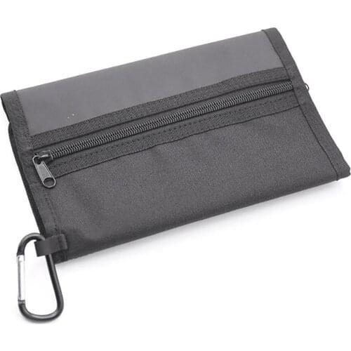 Portable Fishing Lure Binder Bag Outdoor Sequin Hooks Storage Wallet Multi-use Tackle Box for Worms And Jigs