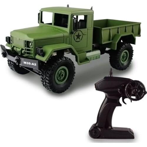 RC Car 4WD Truck Buggy Climbing Vehicle Full Metal Chassis Skeleton With LED front lights Can Carry Weight 3KG 2.4G RC Truck Toy