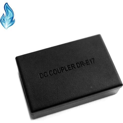 DRE17 DR-E17 ACK-E17 DC Coupler LPE17 LP-E17 E17 Dummy Battery for Canon EOS M3 M5 EOS-M3 M6 EOS-M5 EOS-M6 Cameras