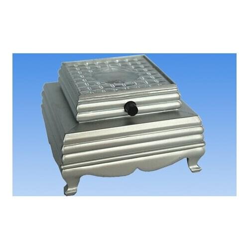 LED Plastic Light Base/Stand for Jewelry Watch 2d/3d Laser Crystal Display 3 Light Bulbs