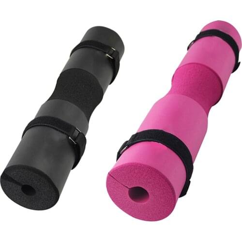 Pink /Black Barbell Squat Pad Neck Shoulder Back Protection Pad Weight Lifting Pad Barbell Support Tool