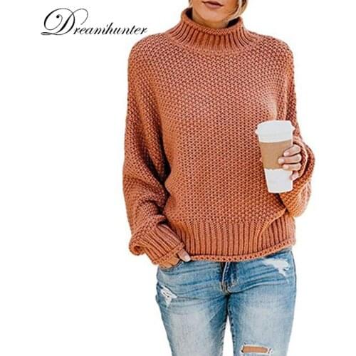 Thick Line Women Sweaters Plus Size Autumn Winter warm long sleeve Knitted Tops Loose Casual female pullover tops Female Jumpers