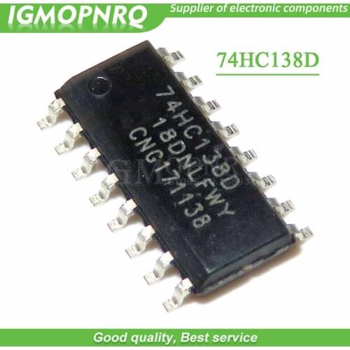 10PCS 74HC138D SOP16 74HC138 SOP SN74HC138DR SMD
