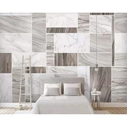 Beibehang 3d wallpaper Mural 3d Nordic minimalist marble abstract geometric wallpaper TV background ornament papel de parede 3d