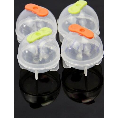 4pcs Party Plastic Ice Tray Cube Round Sphere Ball Maker Brick Mold Mould 35mm U7ED