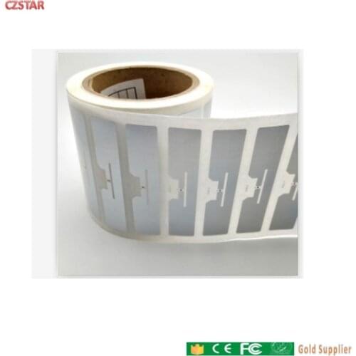 UHF RFID tag EPC 6C sticker Alien 9654 wet inlay 915mhz868mhz860-960MHZ Higgs3 100pcs free shipping adhesive passive RFID label
