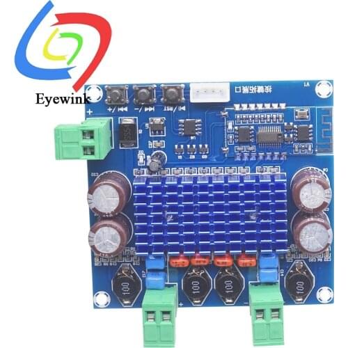 Bluetooth 5.0 TPA3116D2 Digital Power amplifier board 2x50W Stereo Audio 12V 24V AMP Module amplificador XH-A308