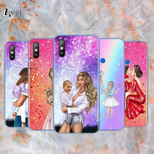 Hot Fashion Baby Mom Girl For Xiaomi Redmi K30 K30i K30S Ultra 10X 8 8A 7 6 K20 Pro 7A 6A S2 GO 5 5A 4X Plus Phone Cases