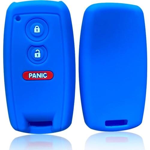 Siicone Car Key Cover Case For Suzuki SX4 XL7 Grand 2006-2012 Key Holder For Suzuki Swift Vitara Key Case Car Accessories Fob