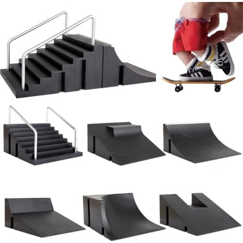 Kinderen Vinger Skateboards Skate Speelgoed Skate Park Oprit Set Tech Praktijk Dek Grappige Interieur Extreme Sport Vingers