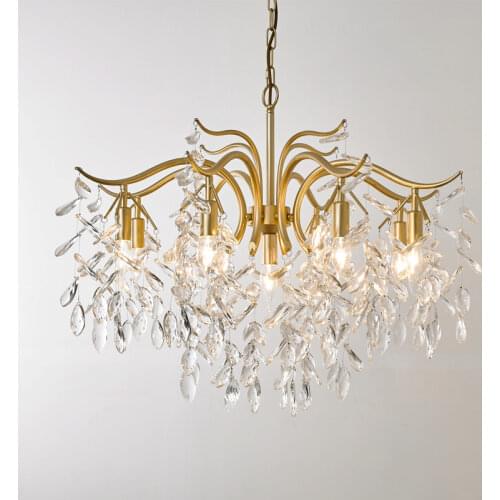 European style living room simple modern American personality art bedroom Italian bedside double-headed golden wall lampLX111116