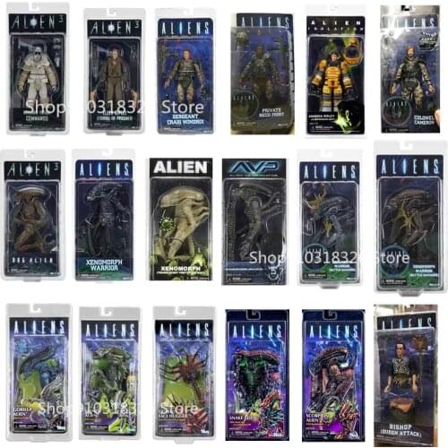 Alien Figure Dog Alien Ellen Ripley Weylano yutani Sergeant Bishop Colonel Amanda Mantis Xenomorph Private GorillaAction Figure