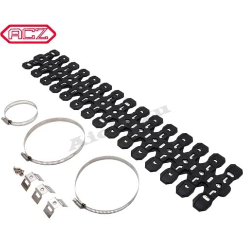 60cm / 24IN Exhaust Muffler Pipe Anti-crash Cover Guard Shield Fit for BETA X-TRAINER 300 2016-2020 RR 2T 250/300 2013-2020 Moto