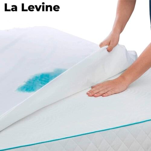 Cover Bed Mattress Protector Twin Bed Matress Cover Waterproof Protector Breathable Summer Bed Sheets Bug Proof Mattress Topper