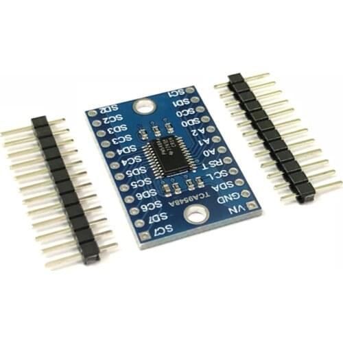 100% New TCA9548 TCA9548A 1-to-8 I2C 8-channel IIC multi-channel expansion board module Development board