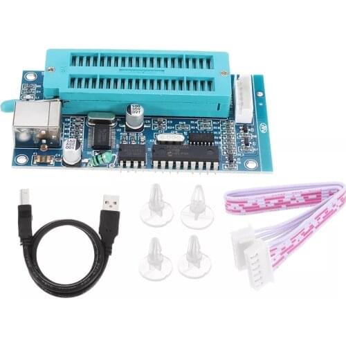 PIC Microcontroller USB Automatic Programming Programmer MCU Microcore Burner USB Downloader K150 + ICSP Cable