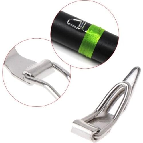 Fishing Rod Hook Baits Hanging Folding Stainless Steel Tackle Parts Accessories