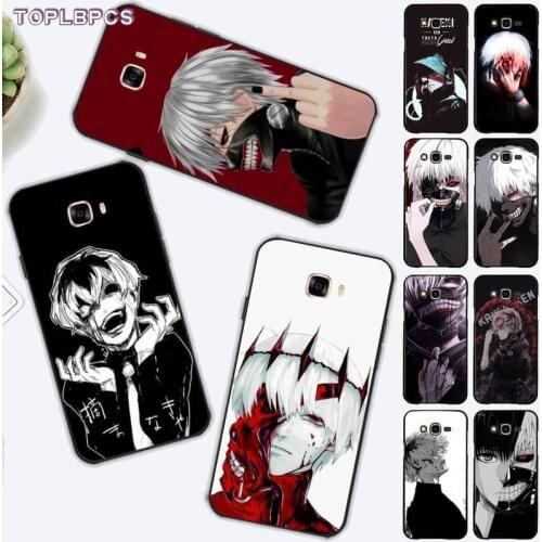 TOPLBPCS Tokyo Ghoul Trendy Anime Kaneki Ken Phone Case for Samsung J6 J7 J2 J5 prime J4 J7 J8 2016 2017 2018 DUO core neo