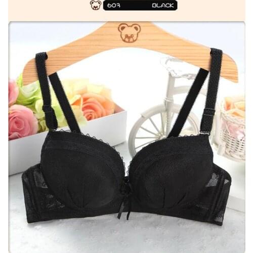 Japanese lace cute little fresh no steel ring students girls bra