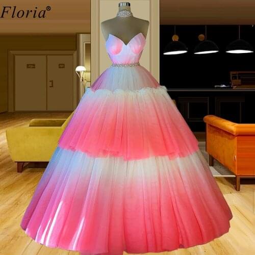 Plus Size Gorgeous Evening Dresses A-Line Sweetheart Celebrity Dresses Long Princess Prom Dresses Party Abiti Da Cerimonia