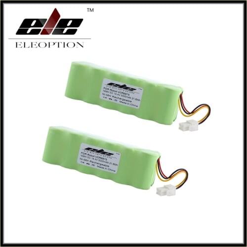 2 PCS Eleoption 14.4v 3000mAh Ni-MH Rechargeable Battery For Samsung NAVIBOT VCR8875 14.4 Volt Free Shipping