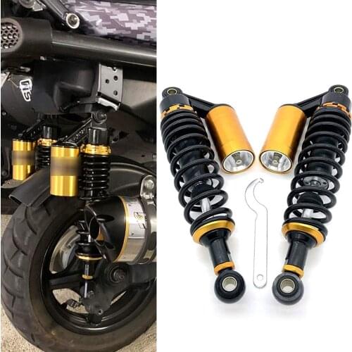 320mm Motorcycle Air Shock Absorber Rear Suspension ATV Quad Scooter Dirt Bike Motor Universal for Honda Kawasaki Suzuki Yamaha