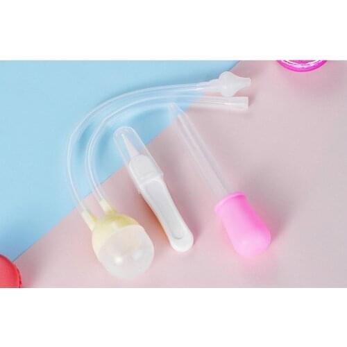100set 4Pcs Newborn Baby Care Kit Healthcare Nasal Aspirator Dropper Feeder Nursing Kit
