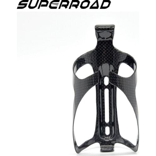 Mountain Bike Road Bike Bottle Cage 3K/UD Finish Non-Standard Full Carbon Fiber T700 Black Bicycle Cages One Size