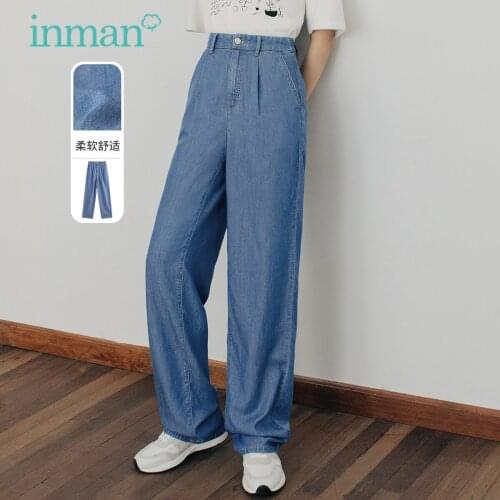 INMAN Women's Straight Jeans