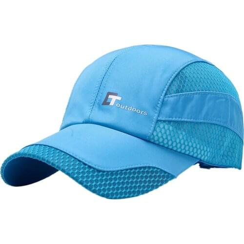 Tennis Cap Men Women Letter Embroidery 50+ Sunshade Quick Dry Anti-UV Adjustable Breathable Hats Outdoor Sports