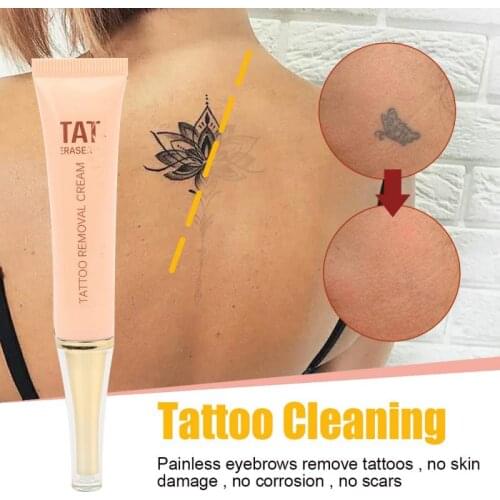 Tattoo Removal Cream Permanent Tattoo Print Cleaning Cream Painless Tattoo Makeup Remover Portable Body Cleansing Agent TSLM1