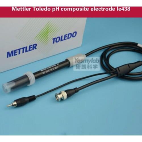 Mettler Toledo pH composite electrode le438. Suitable for pH meter Fe20 FE28 12997879 probe