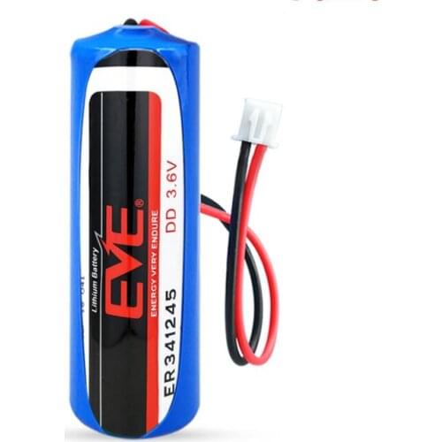 1PCS ER341245 341245 3.6V 35000mah Water meter lithium battery DD Type capacity Li-ion battery