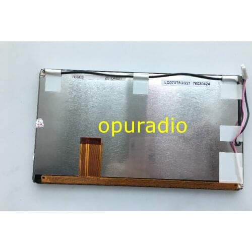 Shapp 7" TFT LCD display LQ070T5GG21 screen for Car GPS navigation audio systems