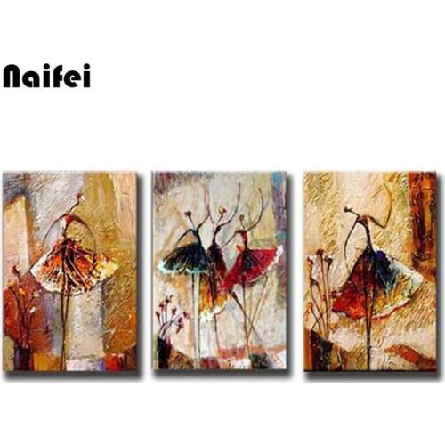 Diamond painting cross stitch Ballet Dancer Picture Home Decoration ,square diamond embroidery painting crafts