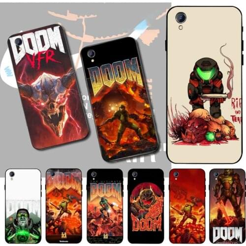 NBDRUICAI skull game Doom Newly Arrived Coque Shell Phone Case For Vivo Y91c Y17 Y51 Y67 Y55 Y93 Y81S Y19 Y7S Case