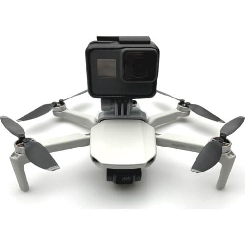 Extended Adapter Bracket Holder With 1/4 Threaded Screw for DJI Mavic Mini Drone 360 Panorama Camera For GoPro 8 Accessories