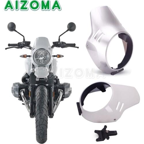 For BMW R nine T Scrambler Urban GS 2016-19 Headlight Fairing Windshield Protective Racing Motorcycle Front Light Lamp Cover Kit