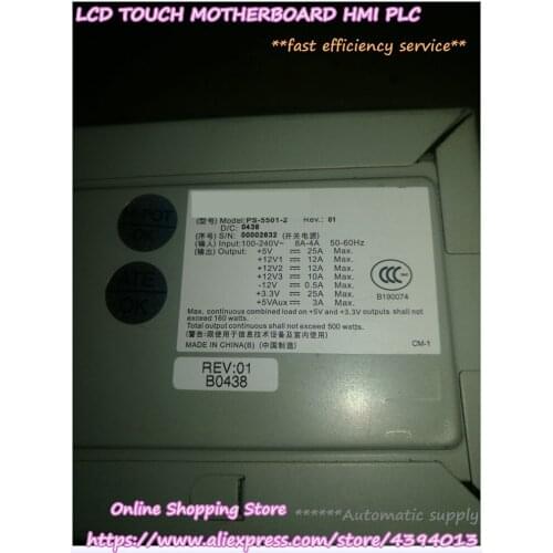 For NP370G2HR Power Supply PS-5501-2 500W NP370G2 Warranty For Three Months
