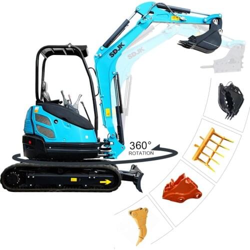 JKW-28S Mini Bagger Small Excavator Mini Excavator Compact Micro Bagger Excavator Mini Hydraulic Mini Excavator